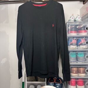 Ralph Lauren Black Long Sleeve Tee